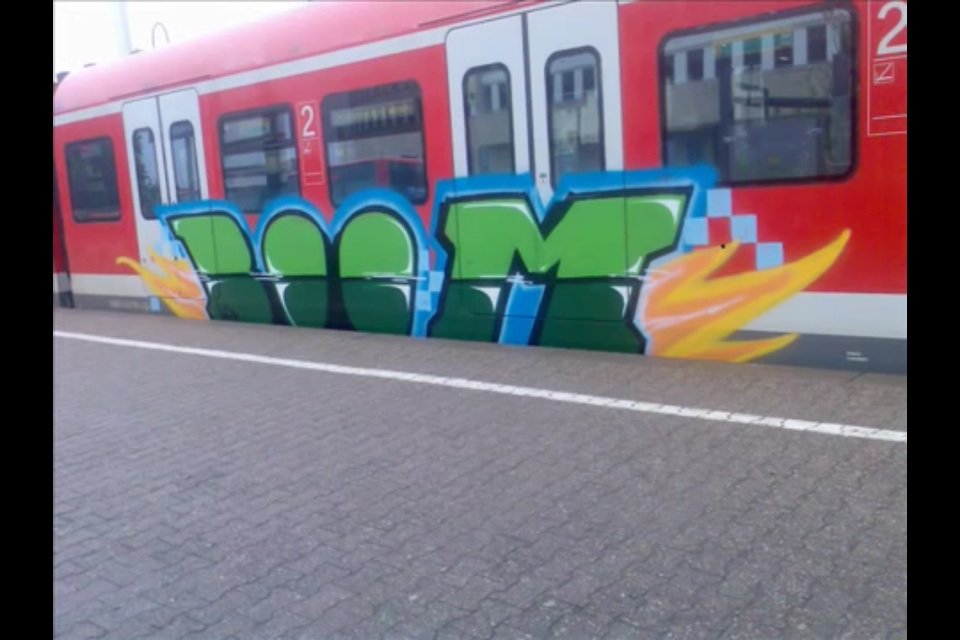 Graffiti Train - Photo by taggman143