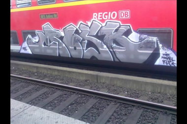 Graffiti Train - Photo by taggman143