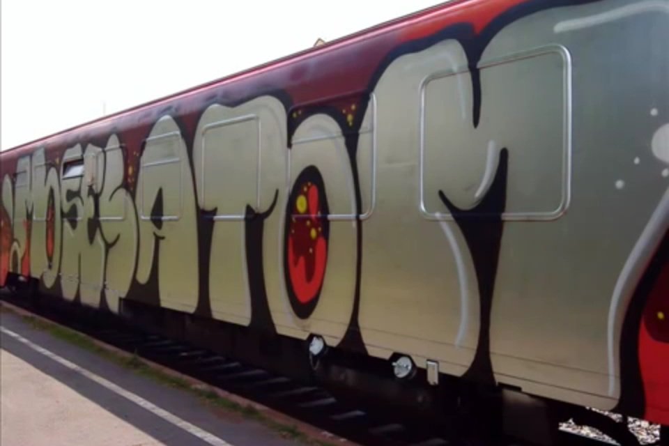 Graffiti Train - Photo by taggman143