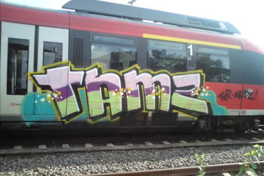 Graffiti Train - Photo by taggman143
