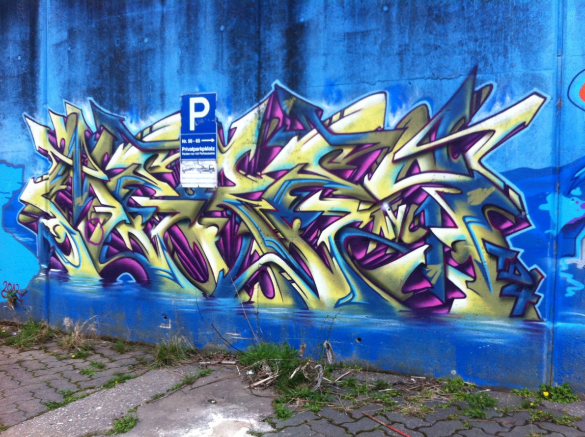 Graffiti Wall - Photo by taggman143