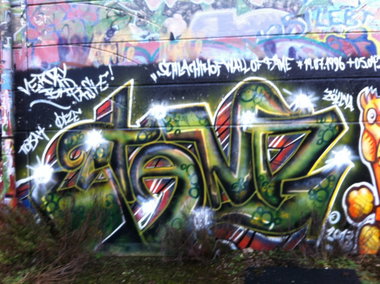 Graffiti Wall - Photo by taggman143