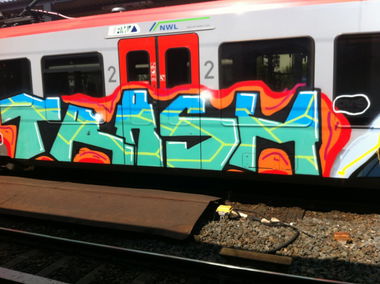 Graffiti Train - Photo by taggman143