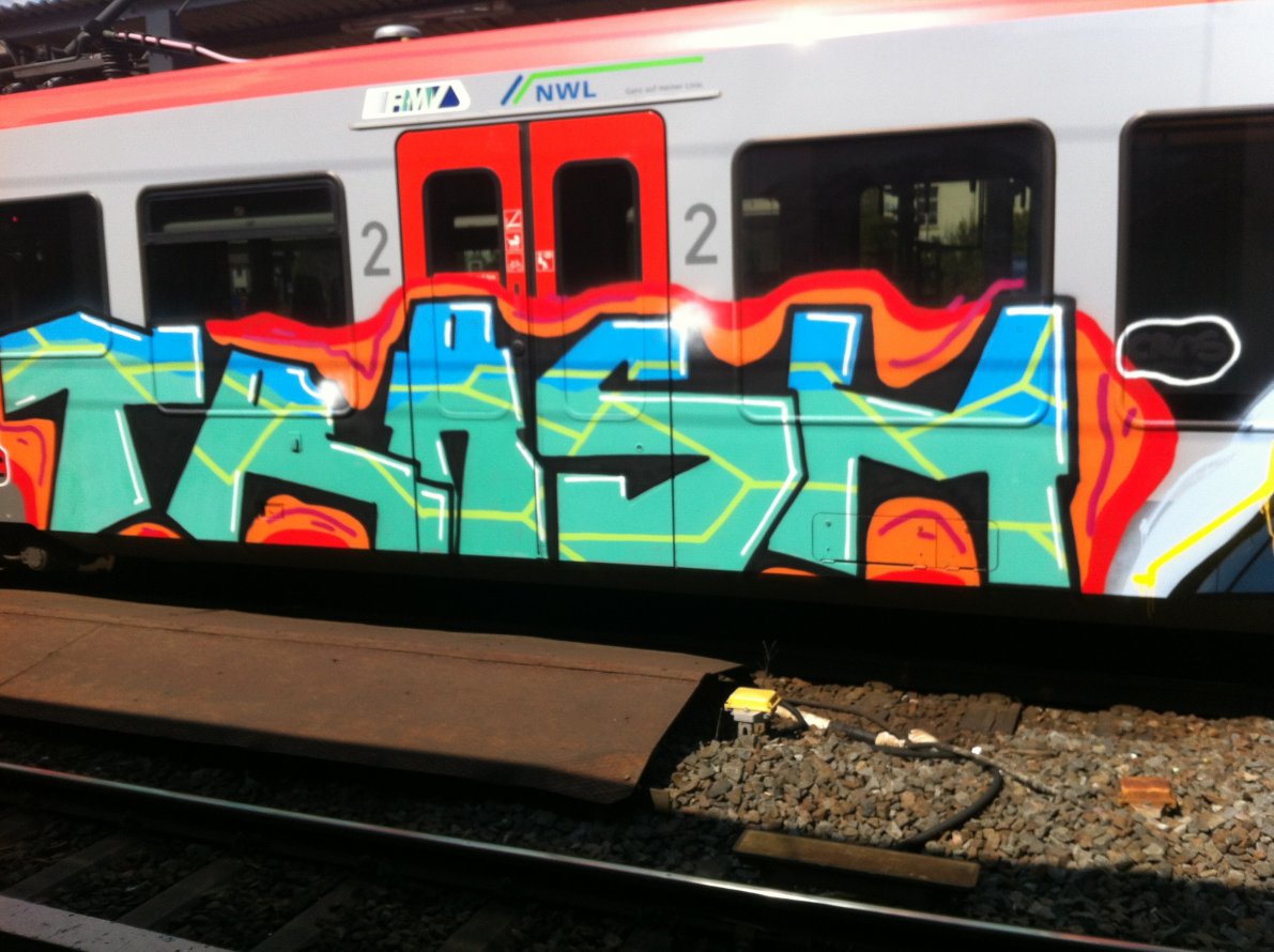 Graffiti Train - Photo by taggman143