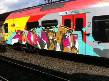 Graffiti Train - Photo by taggman143