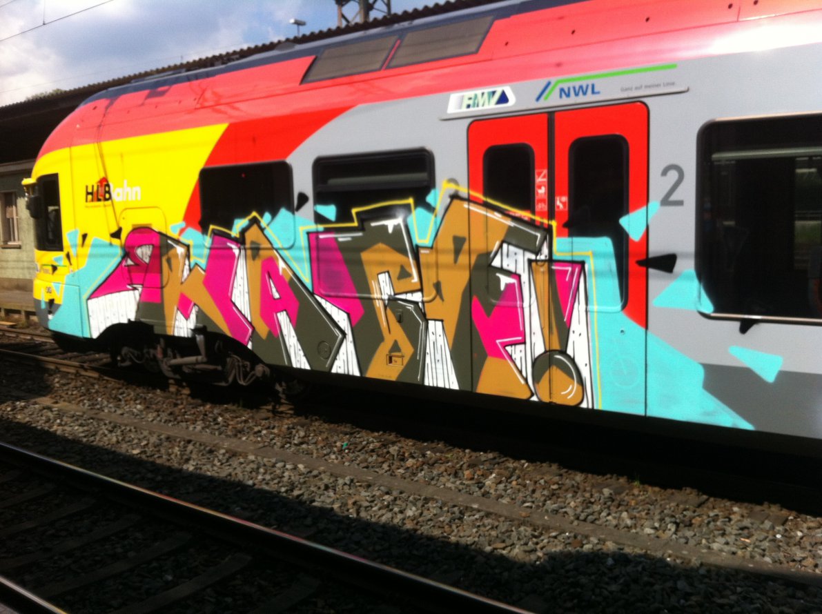 Graffiti Train - Photo by taggman143