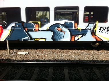 Graffiti Train - Photo by taggman143