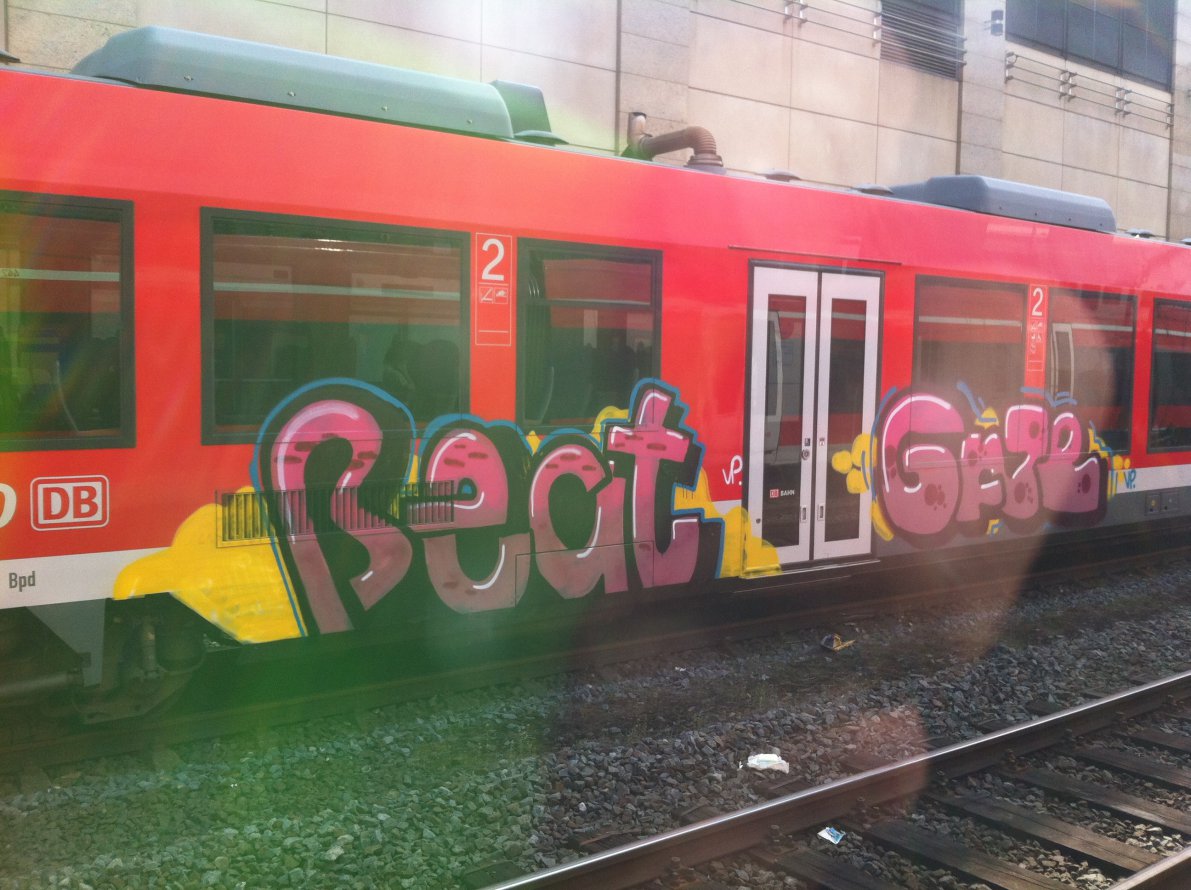 Graffiti Train - Photo by taggman143