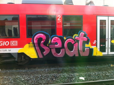 Graffiti Train - Photo by taggman143