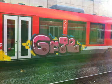 Graffiti Train - Photo by taggman143
