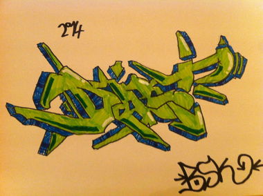 Graffiti Sketch - Photo by taggman143