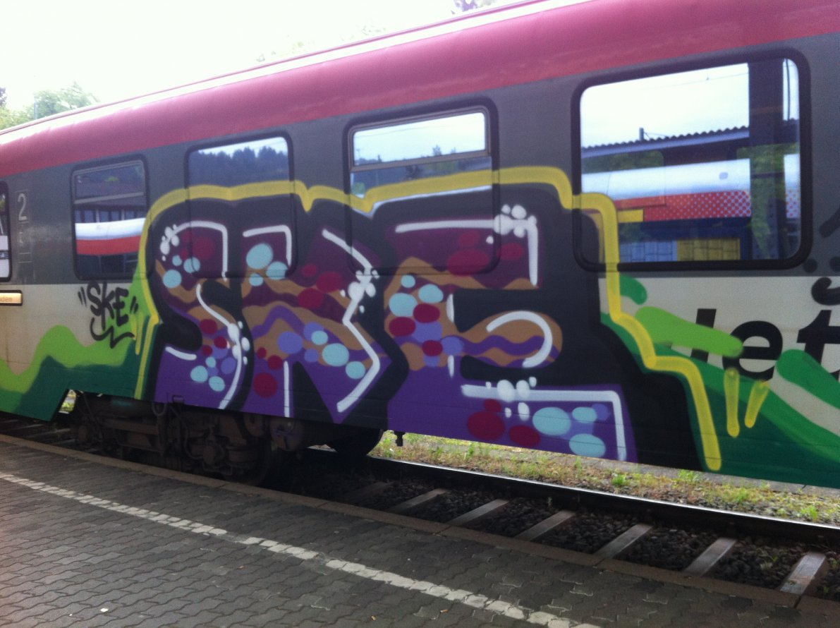 Graffiti Train - Photo by taggman143