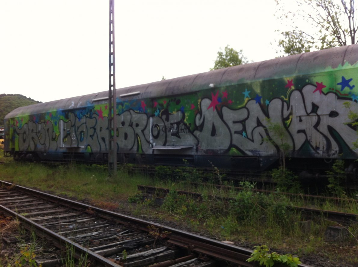 Graffiti Train - Photo by taggman143