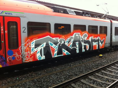 Graffiti Train - Photo by taggman143