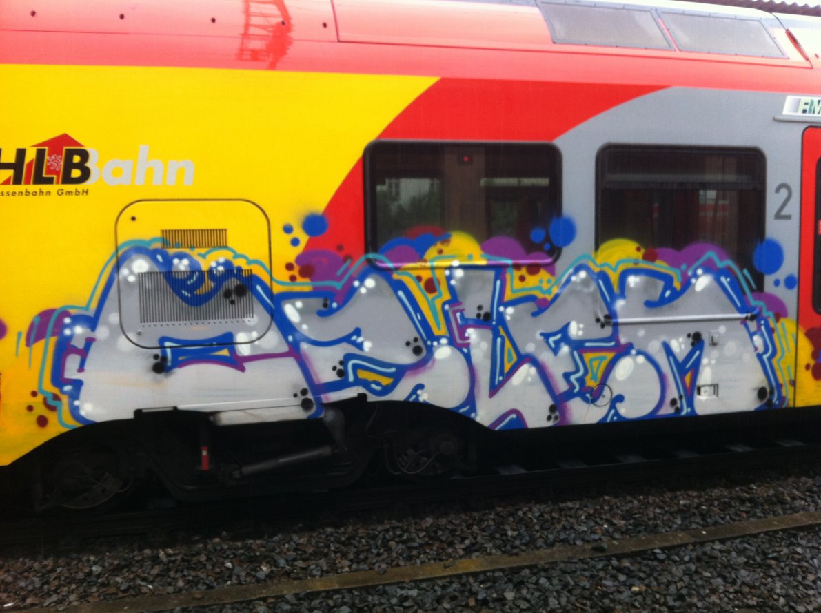 Graffiti Train - Photo by taggman143