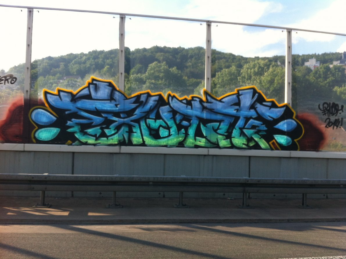 Graffiti Wall - Photo by taggman143