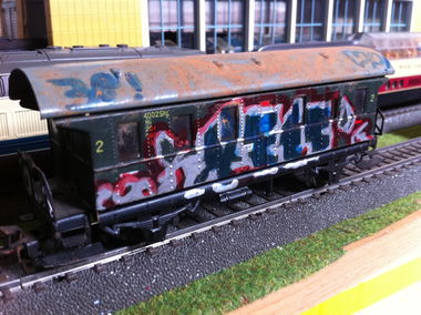 Graffiti Train - Photo by taggman143