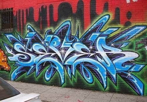 Graffiti Wall - Photo by taggman143