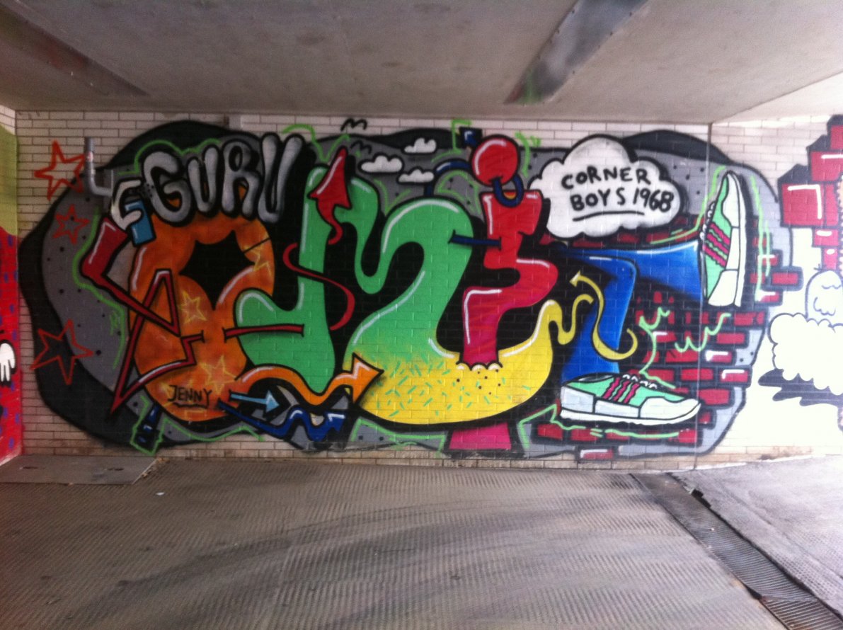 Graffiti Wall - Photo by taggman143