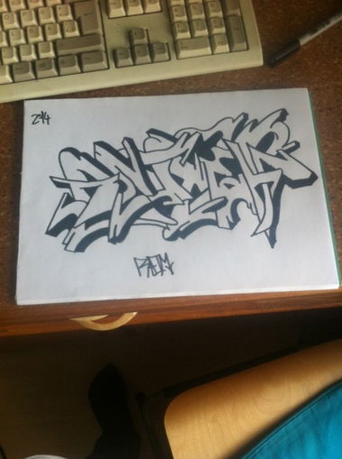 Graffiti Sketch - Photo by taggman143