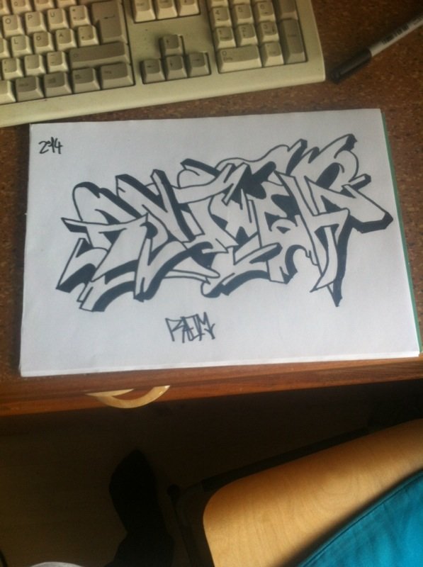 Graffiti Sketch - Photo by taggman143