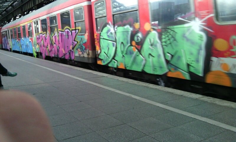 Graffiti Train - Photo by taggman143