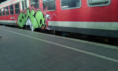Graffiti Train - Photo by taggman143