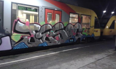 Graffiti Train - Photo by taggman143