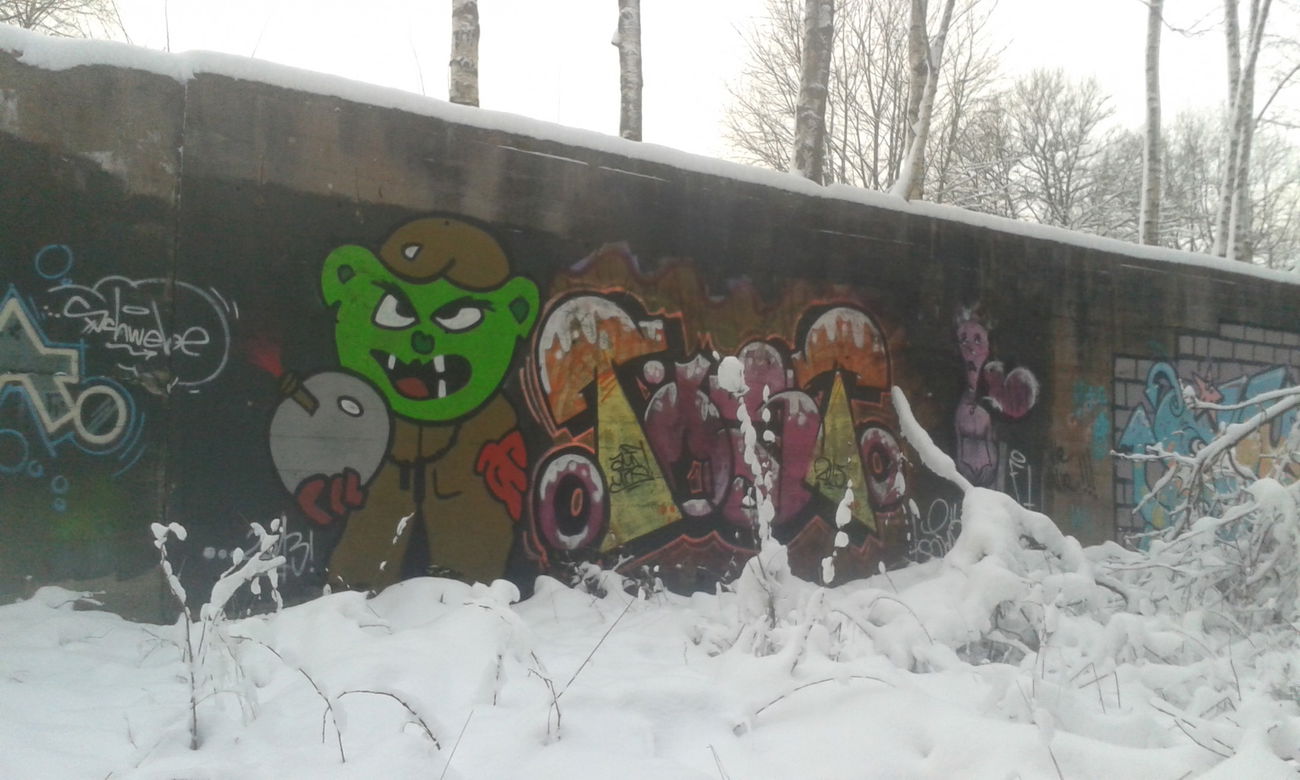 Graffiti Wall - Photo by taggman143