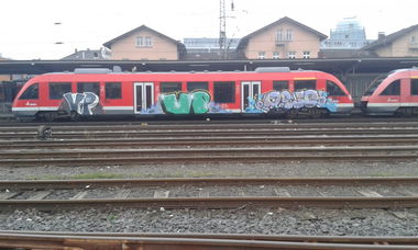 Graffiti Train - Photo by taggman143