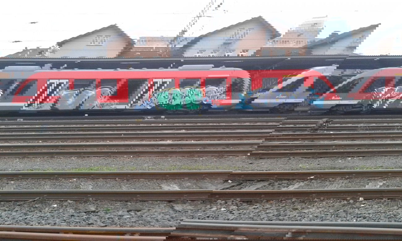 Graffiti Train - Photo by taggman143