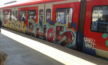 Graffiti Train - Photo by taggman143