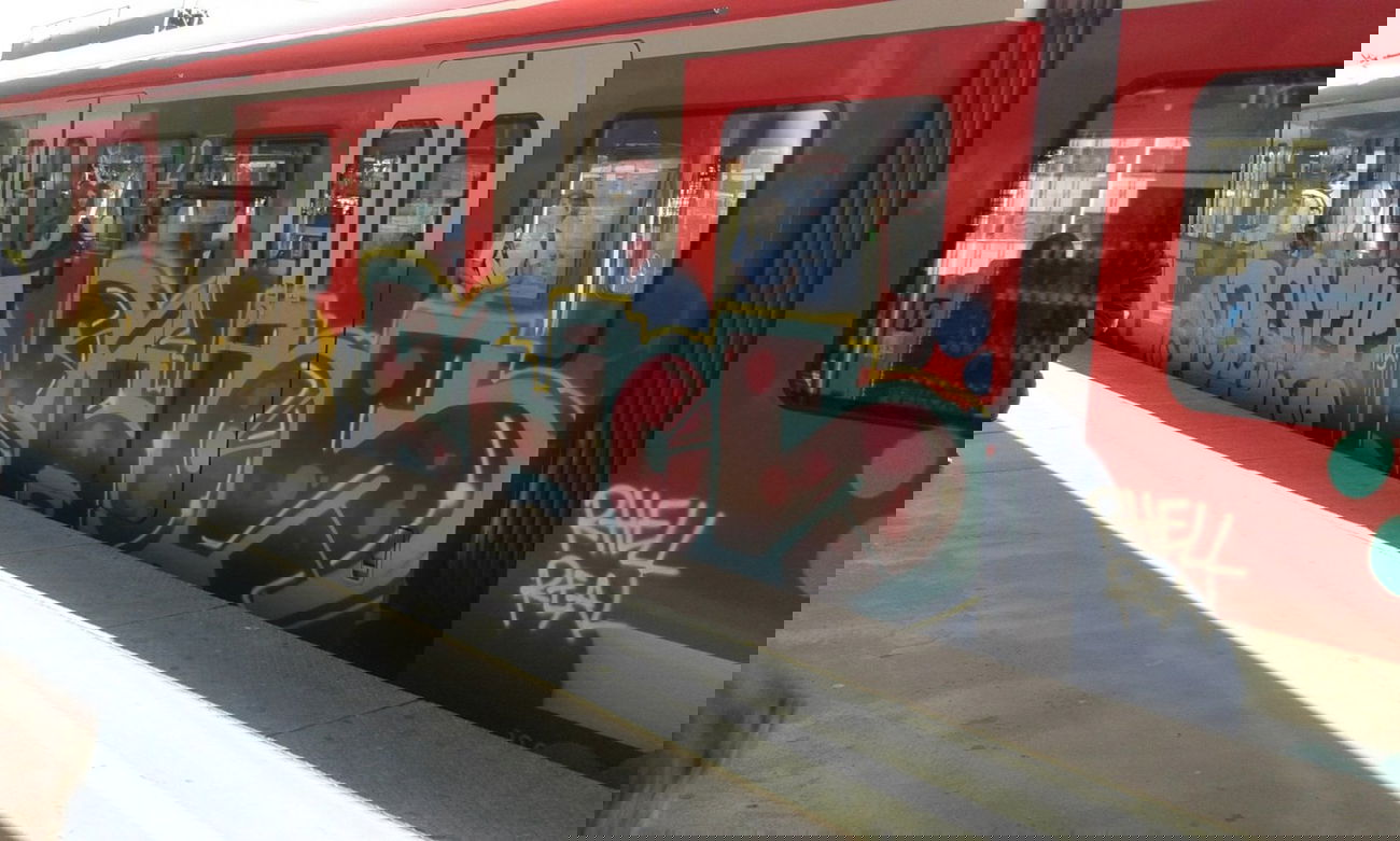 Graffiti Train - Photo by taggman143