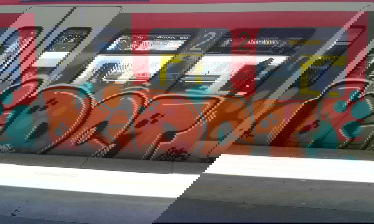 Graffiti Train - Photo by taggman143