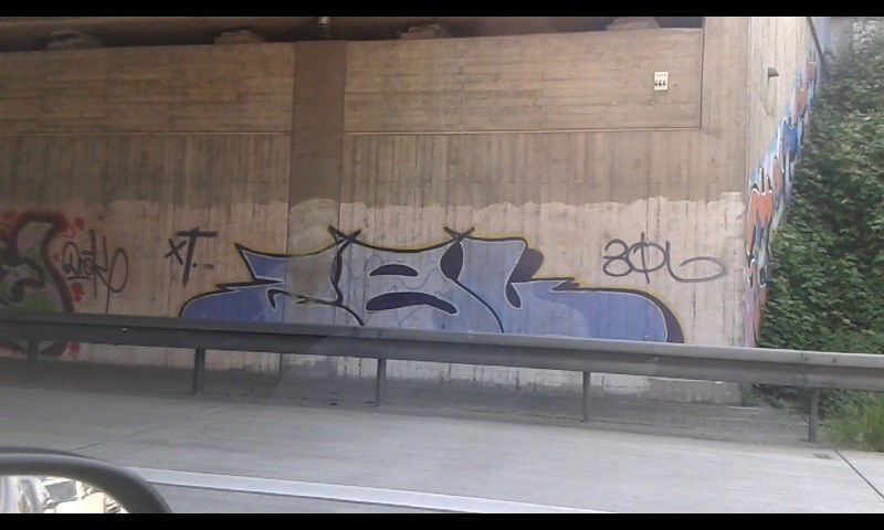 Graffiti Bombing - Photo by taggman143