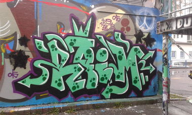 Graffiti Wall - Photo by taggman143