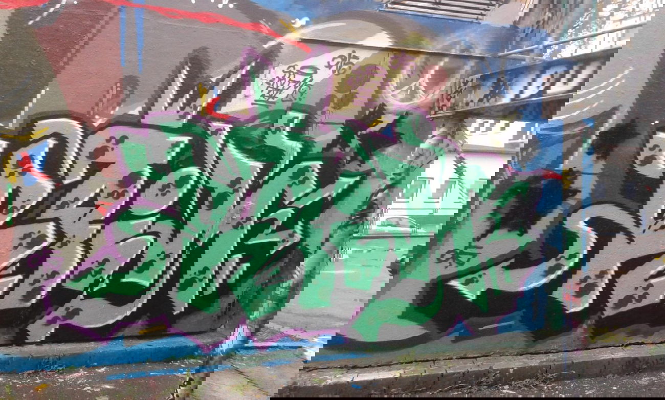 Graffiti Wall - Photo by taggman143