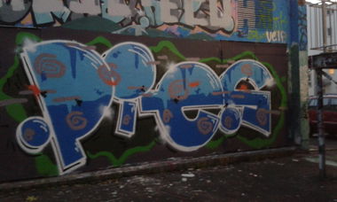 Graffiti Wall - Photo by taggman143