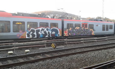 Graffiti Train - Photo by taggman143