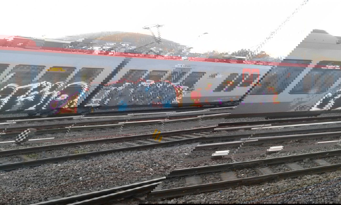 Graffiti Train - Photo by taggman143