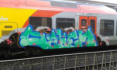 Graffiti Train - Photo by taggman143