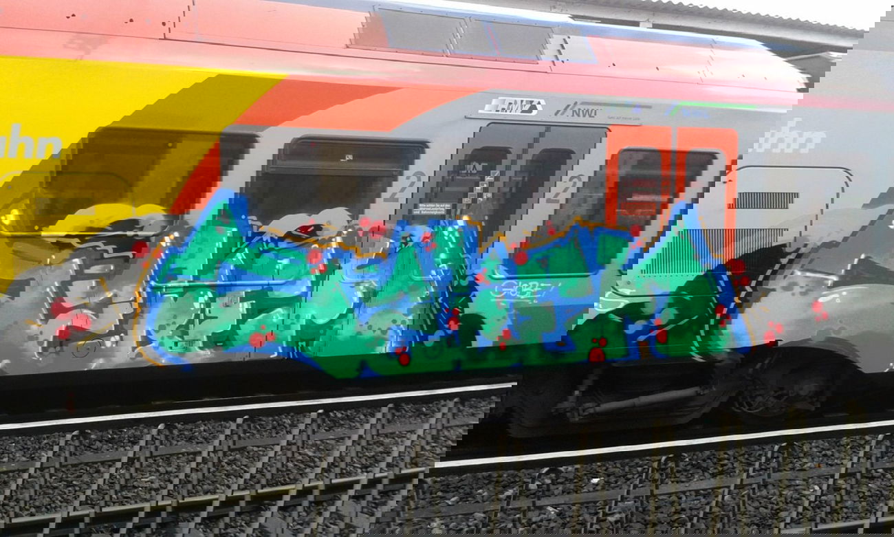 Graffiti Train - Photo by taggman143