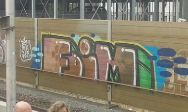 Graffiti Bombing - Photo by taggman143