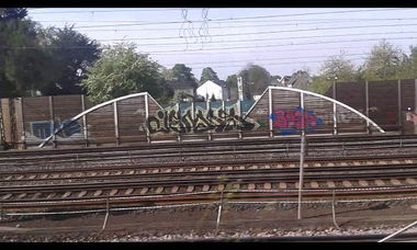 Graffiti Bombing - Photo by taggman143