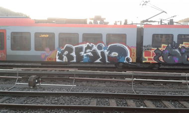 Graffiti Train - Photo by taggman143