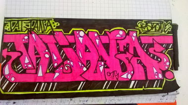 Graffiti Sketch - Photo by taggman143