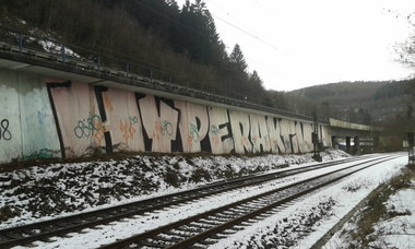 Graffiti Bombing - Photo by taggman143