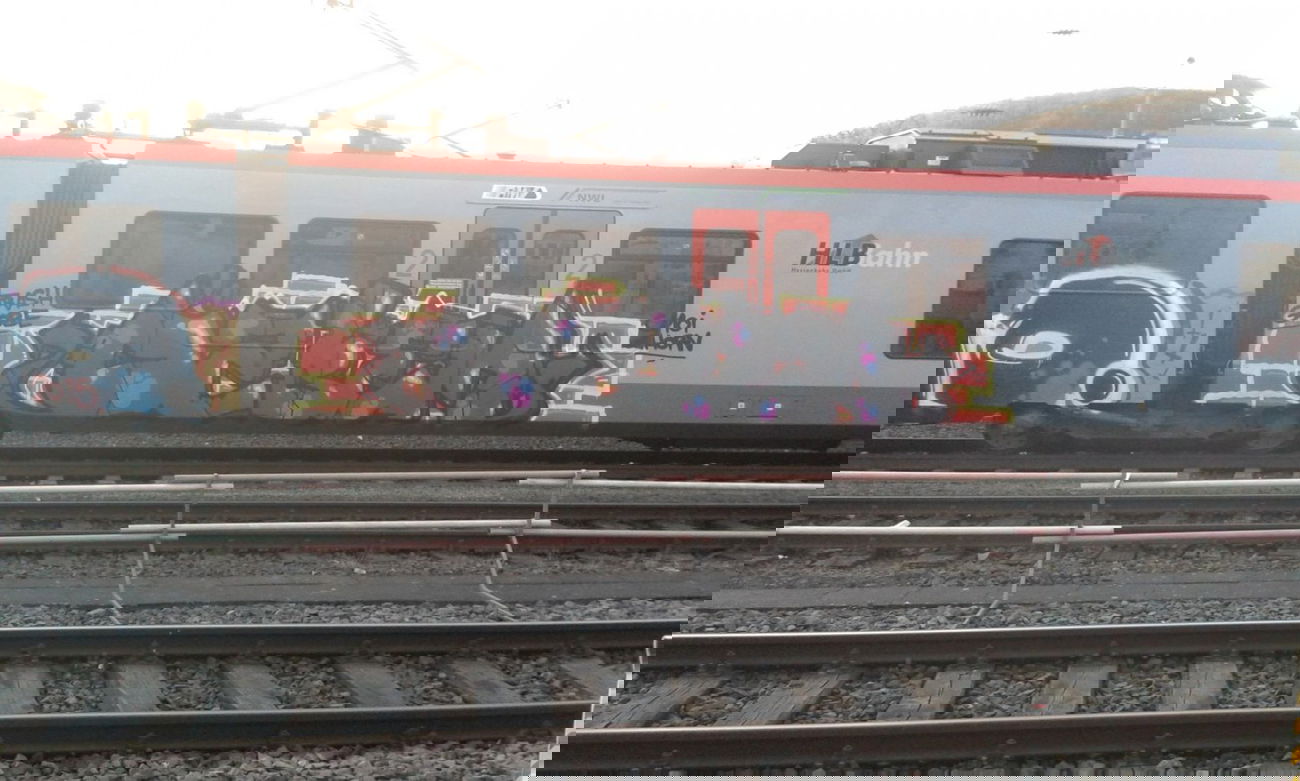 Graffiti Train - Photo by taggman143