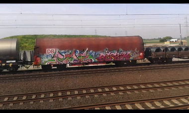 Graffiti Train - Photo by taggman143