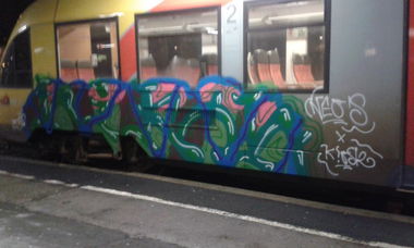 Graffiti Train - Photo by taggman143